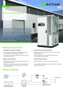 BATTLINK 120kWh CI ESS pdf BATTLINK 120kWh C&I ESS BATTLINK Battery Energy Storage Systems Expert