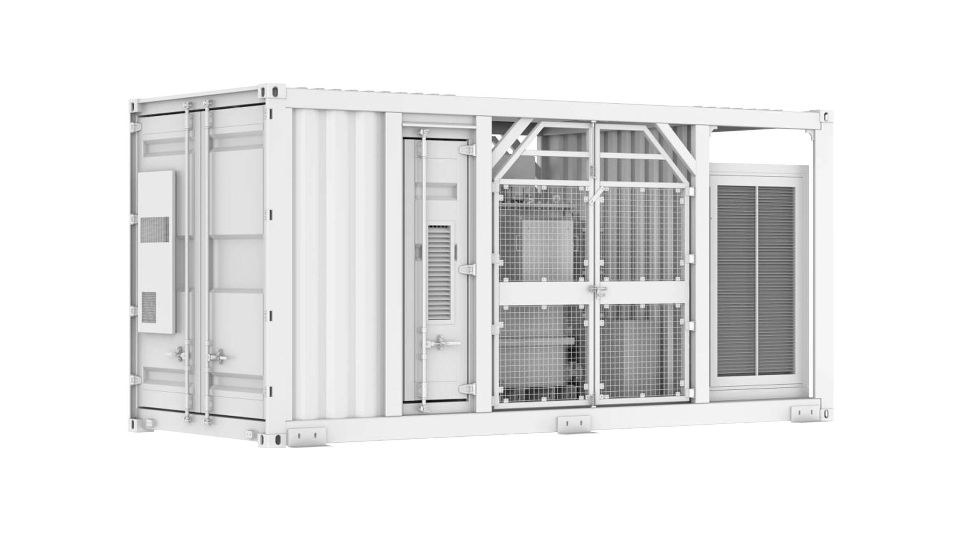 2.7~4.24MWh High-voltage On-grid Liquid-cooled ESS